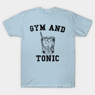 Gym and juice distressed T-Shirt